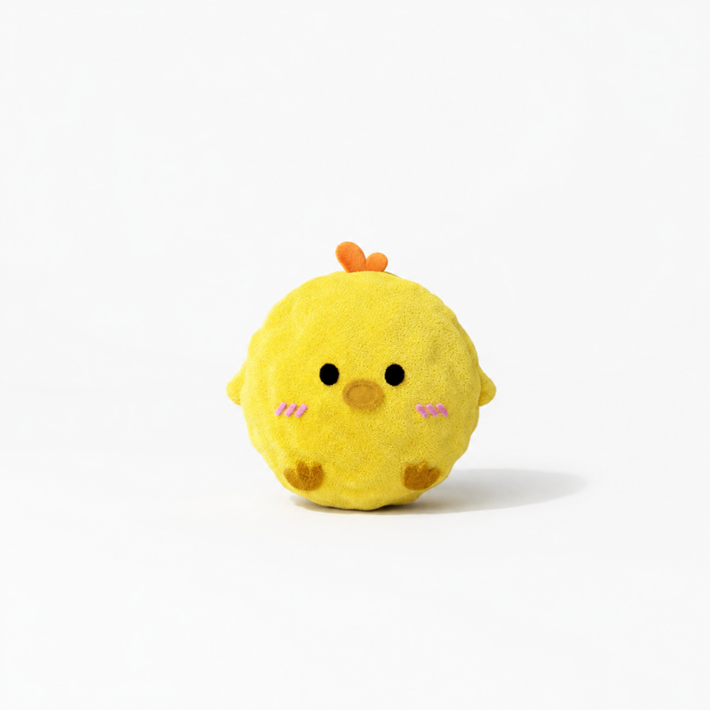 Squeaky Plush Bounce Ball Toy
