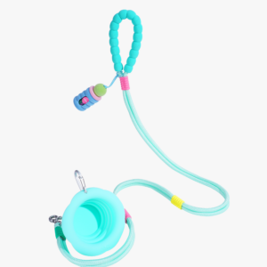 Marshmallow Smart Grab & Go Trio — Leash, 350ml Bowl & Cake Waste Bag Holder